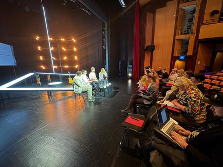 Daj mi besedo_novinarska konferenca; Vir: Občina Sežana